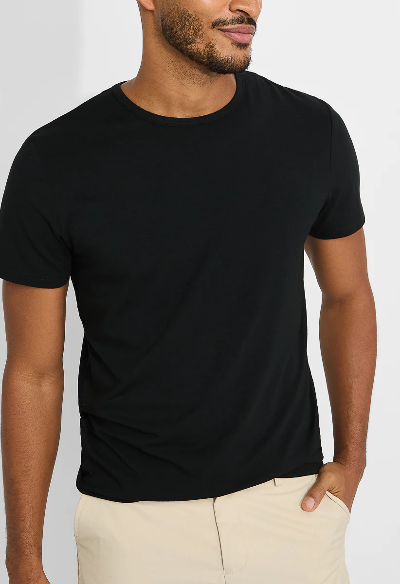 Men's Classic Crew Neck Ultra Soft T-Shirt - Image 3