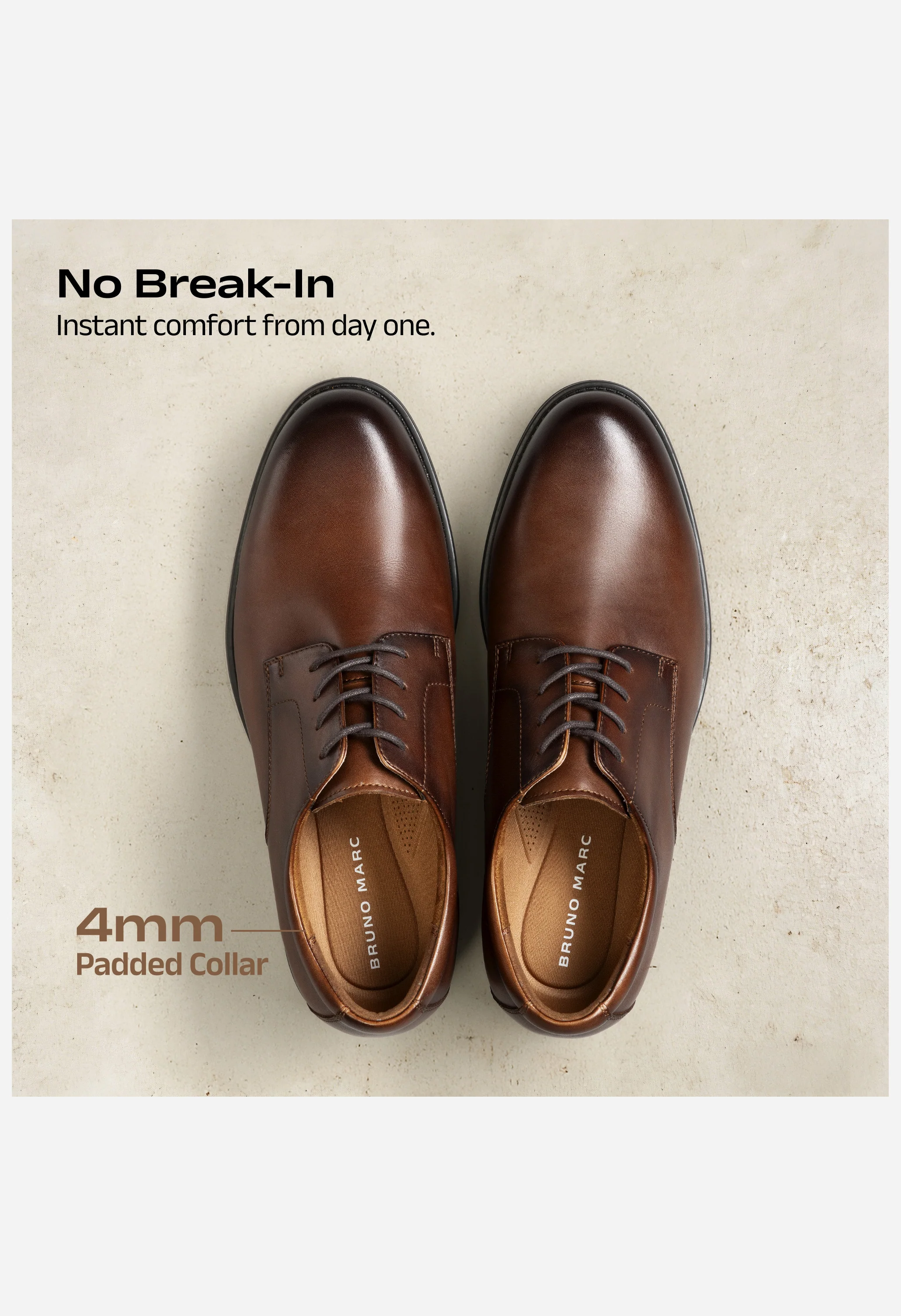 Men's Classic Leather Dress Shoes - Image 4