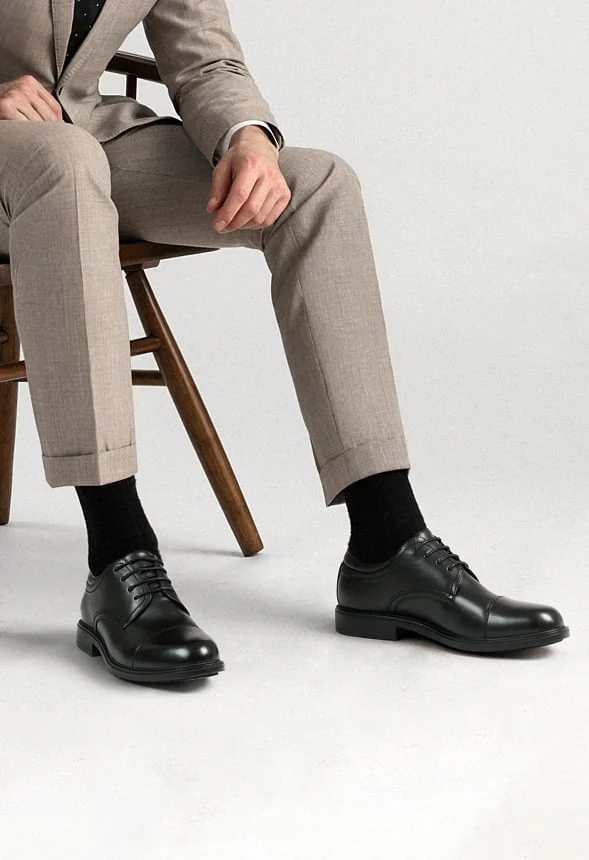 Men's Classic Round Cap Toe Dress Oxford - Image 2