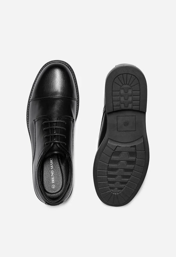 Men's Classic Round Cap Toe Dress Oxford - Image 6