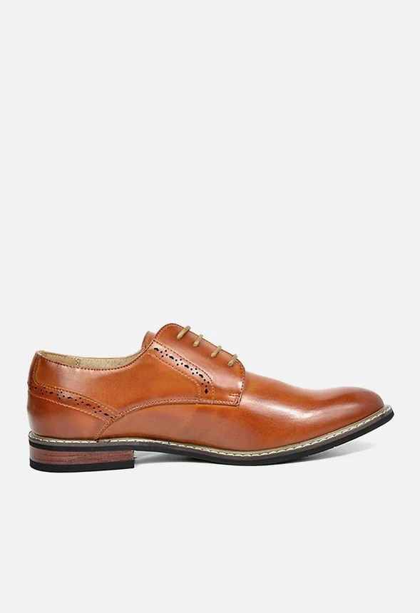 Men's Classic Wide Dress Shoes - Image 3