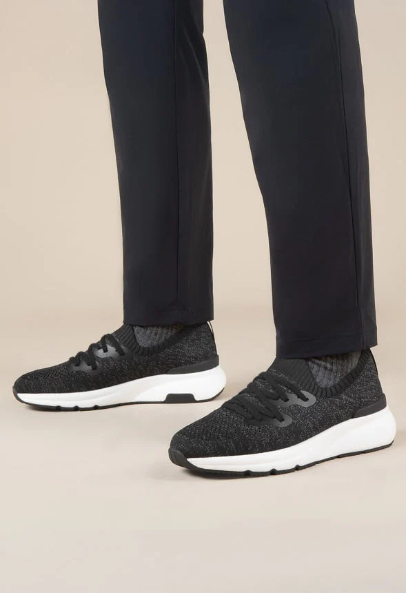 Men's Comfortable Knit Sneakers - Image 2