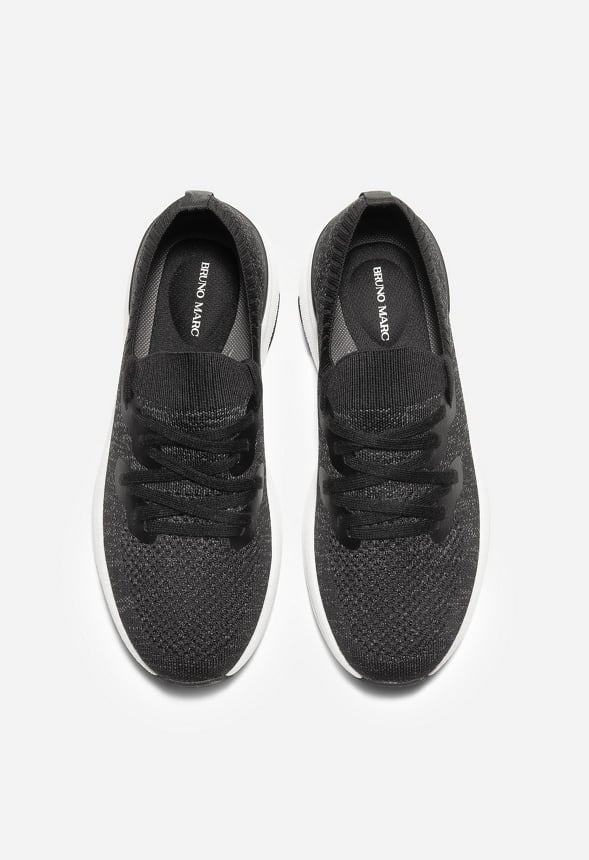 Men's Comfortable Knit Sneakers - Image 4