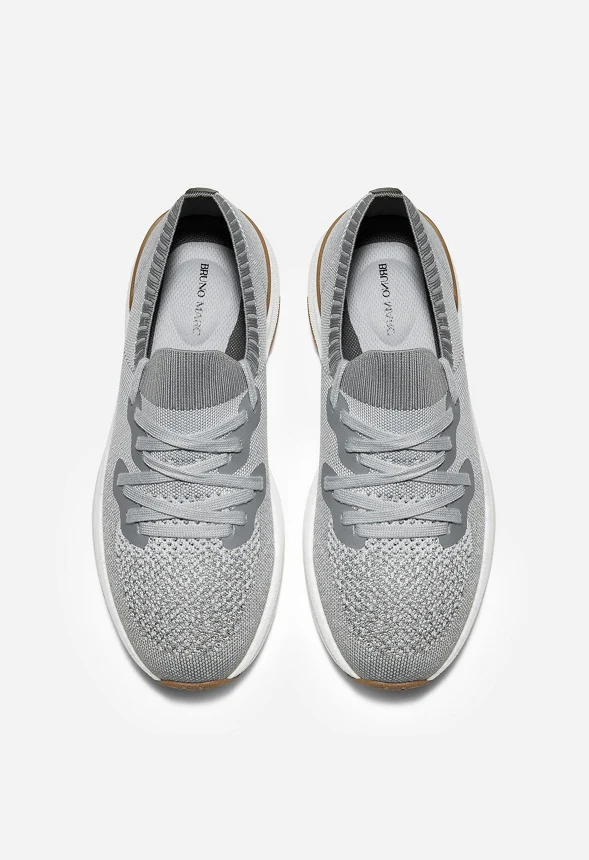 Men's Comfortable Knit Sneakers - Image 3
