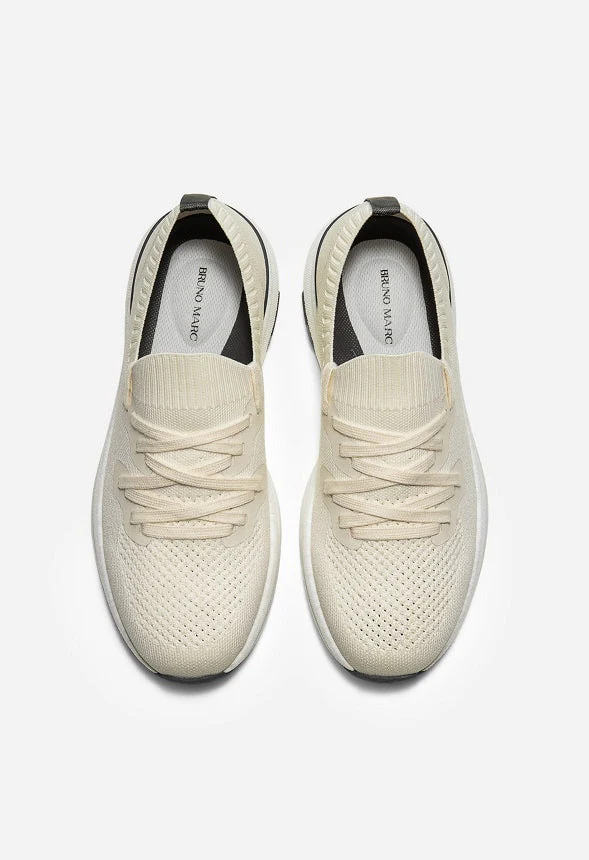 Men's Comfortable Knit Sneakers - Image 4