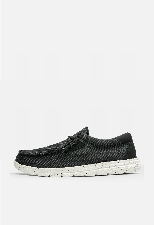 Men's Comfortable Slip-On Knit Loafers - Image 3