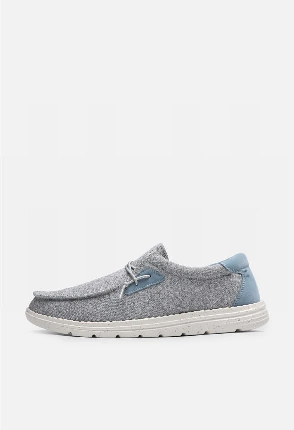 Men's Comfortable Slip-On Knit Loafers - Image 3