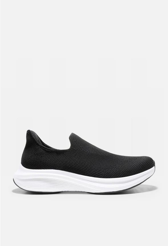 Men's Comfortable Slip-On Knit Walking Shoes