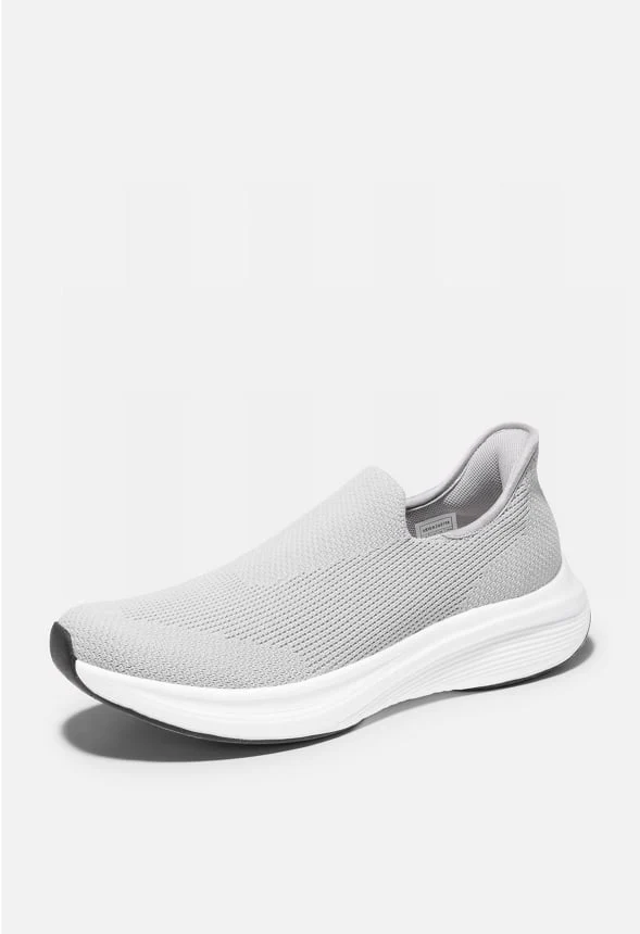 Men's Comfortable Slip-On Knit Walking Shoes - Image 2
