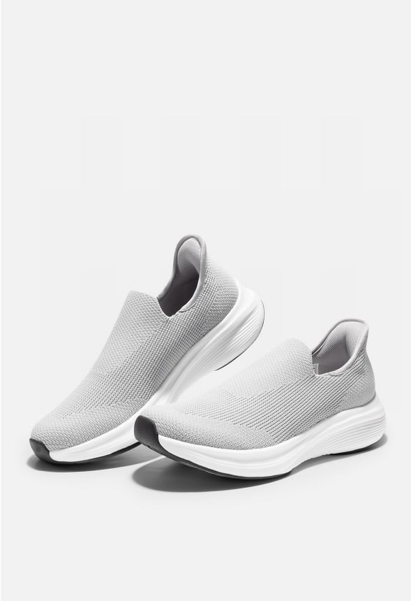 Men's Comfortable Slip-On Knit Walking Shoes - Image 4