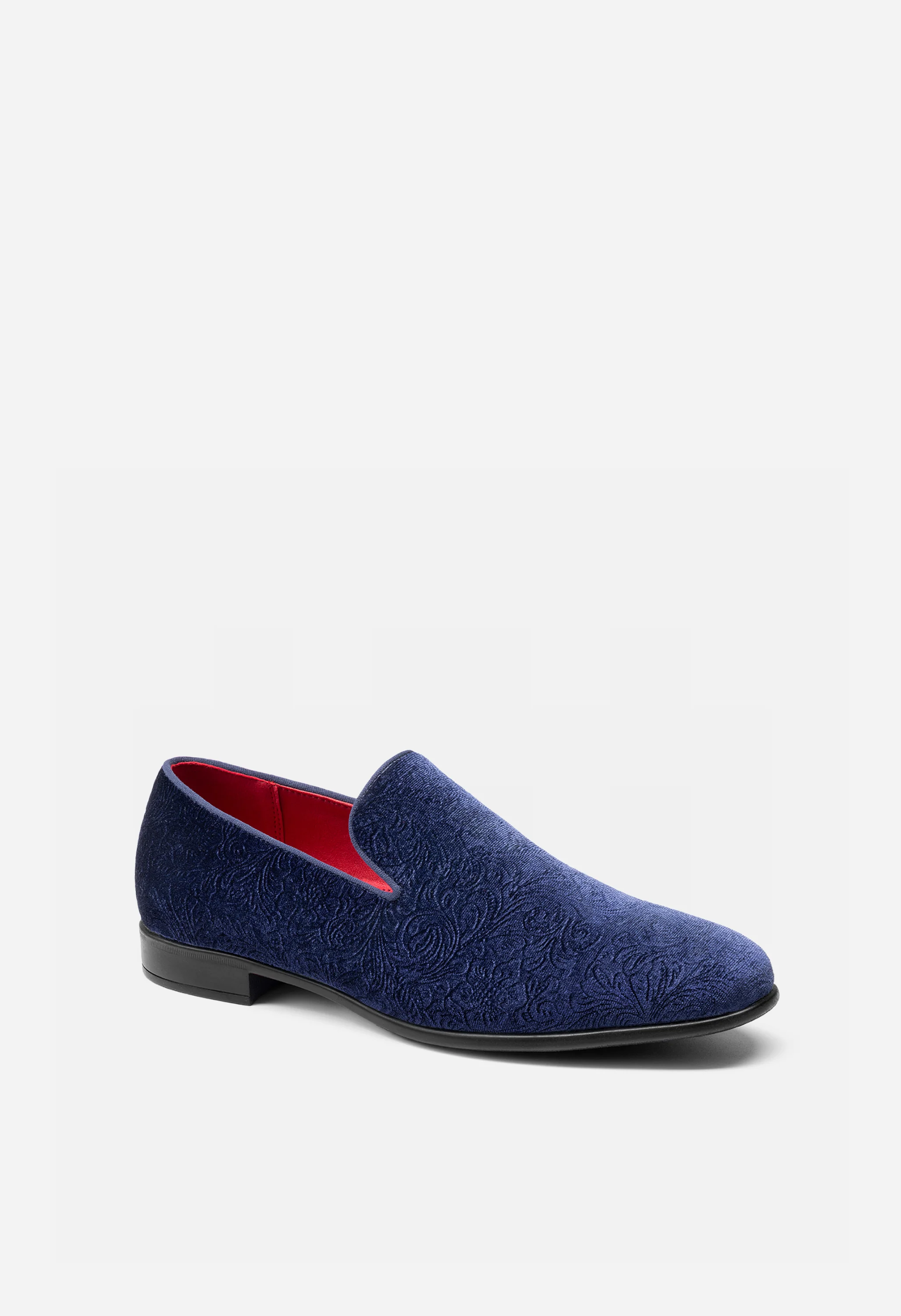 Men's Dress Loafers Velvet Tuxedo Slip-on Shoes - Image 3