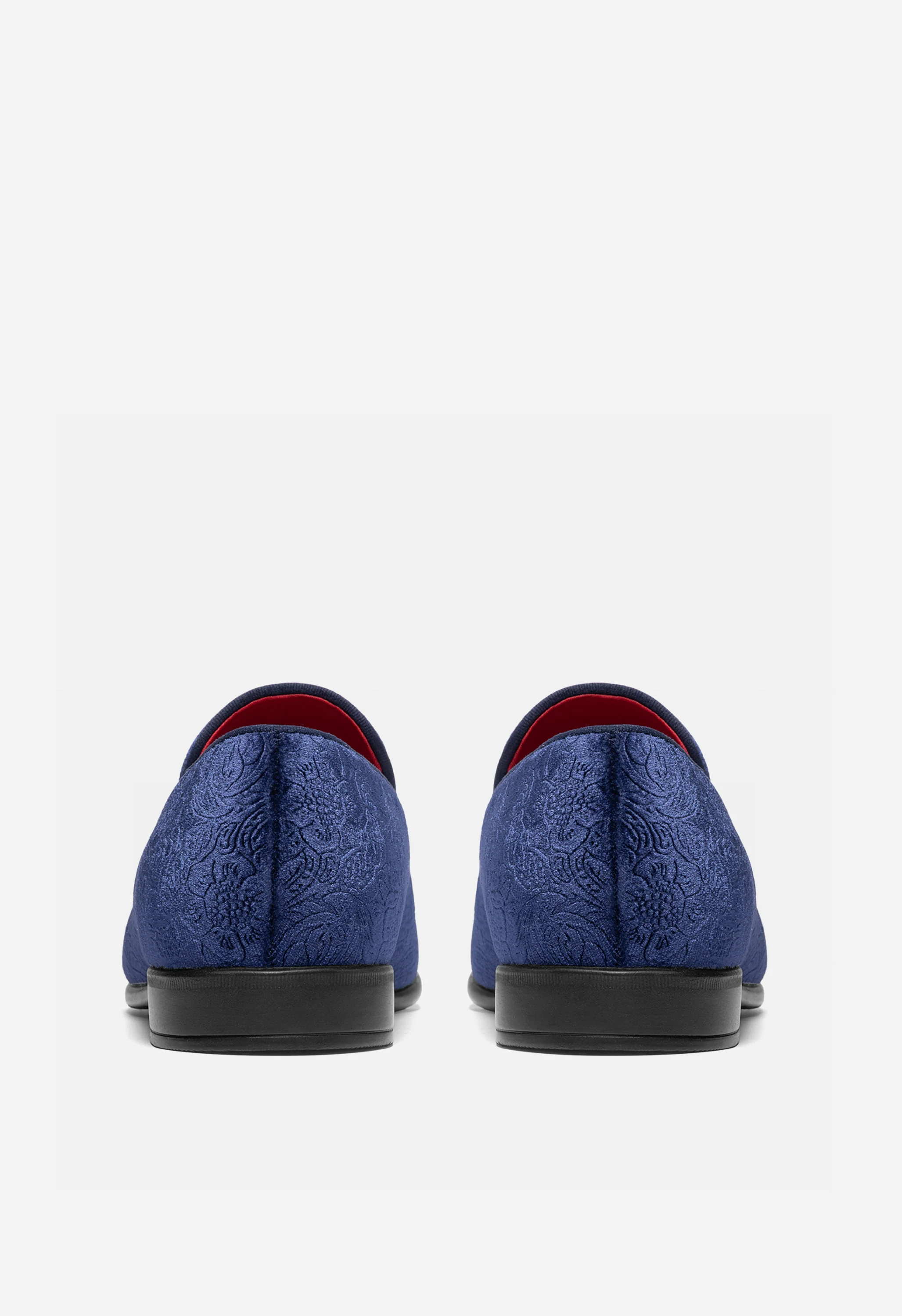 Men's Dress Loafers Velvet Tuxedo Slip-on Shoes - Image 4