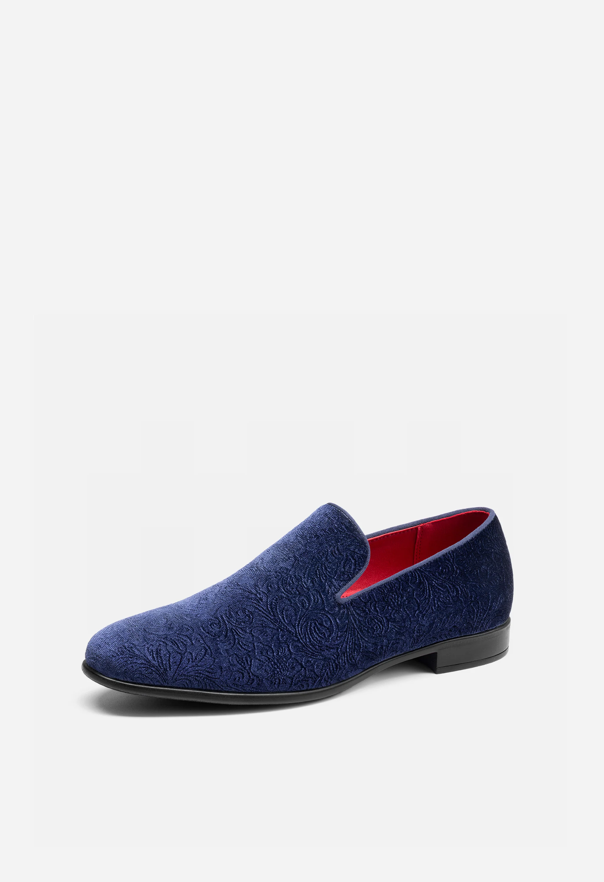 Men's Dress Loafers Velvet Tuxedo Slip-on Shoes - Image 6
