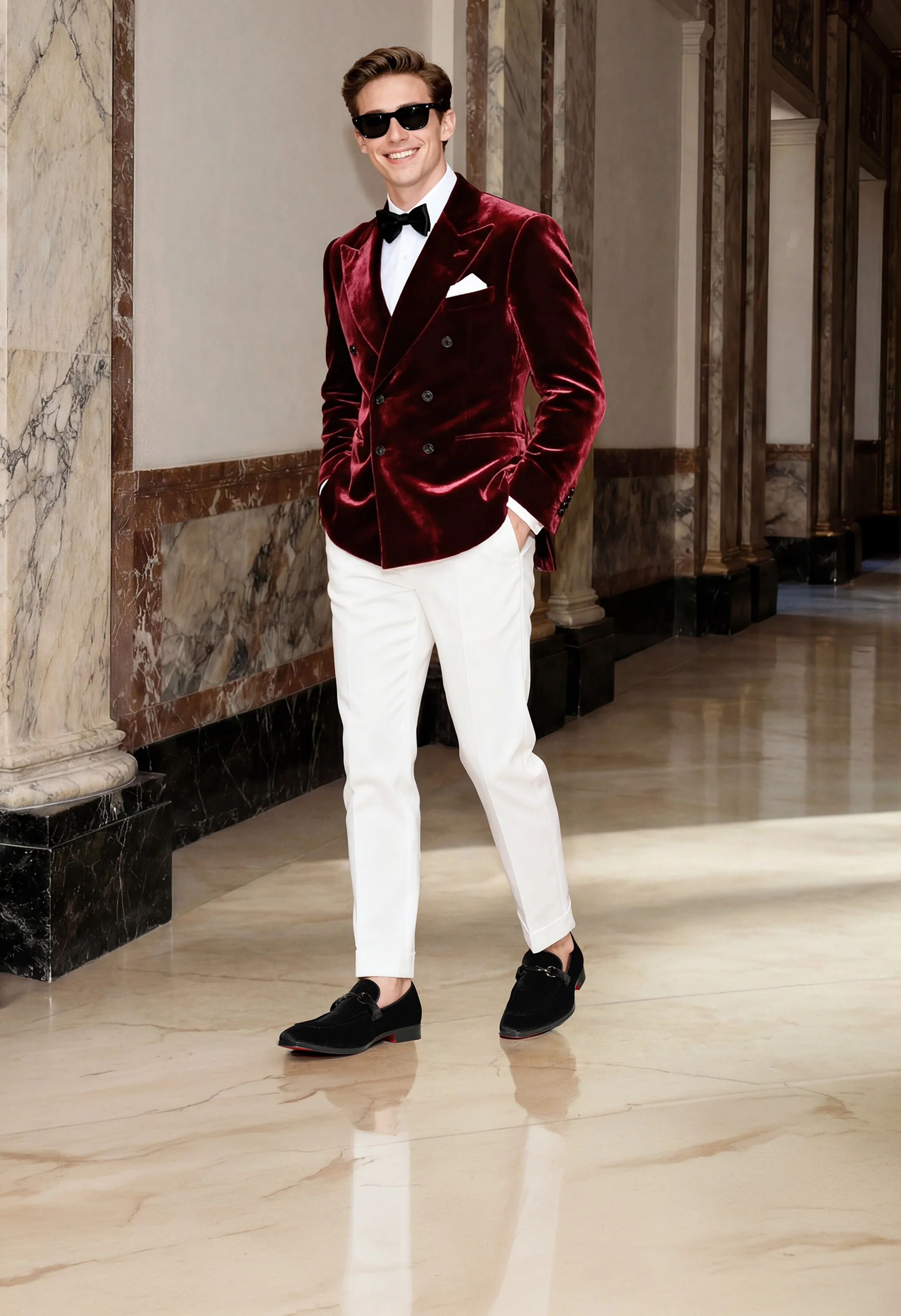 Men's Dress Tuxedo Classic Luxury Loafers - Image 2