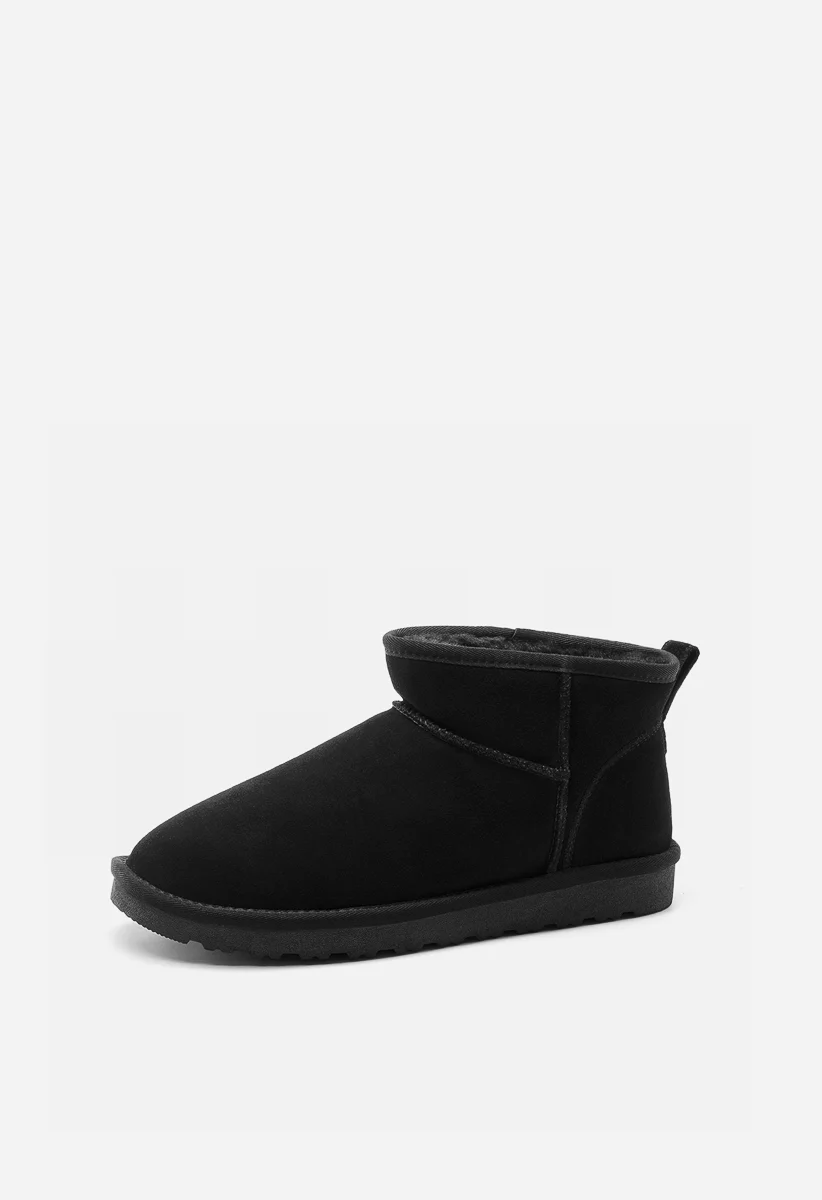 Men's Faux Fur Suede Snow Boots - Image 3