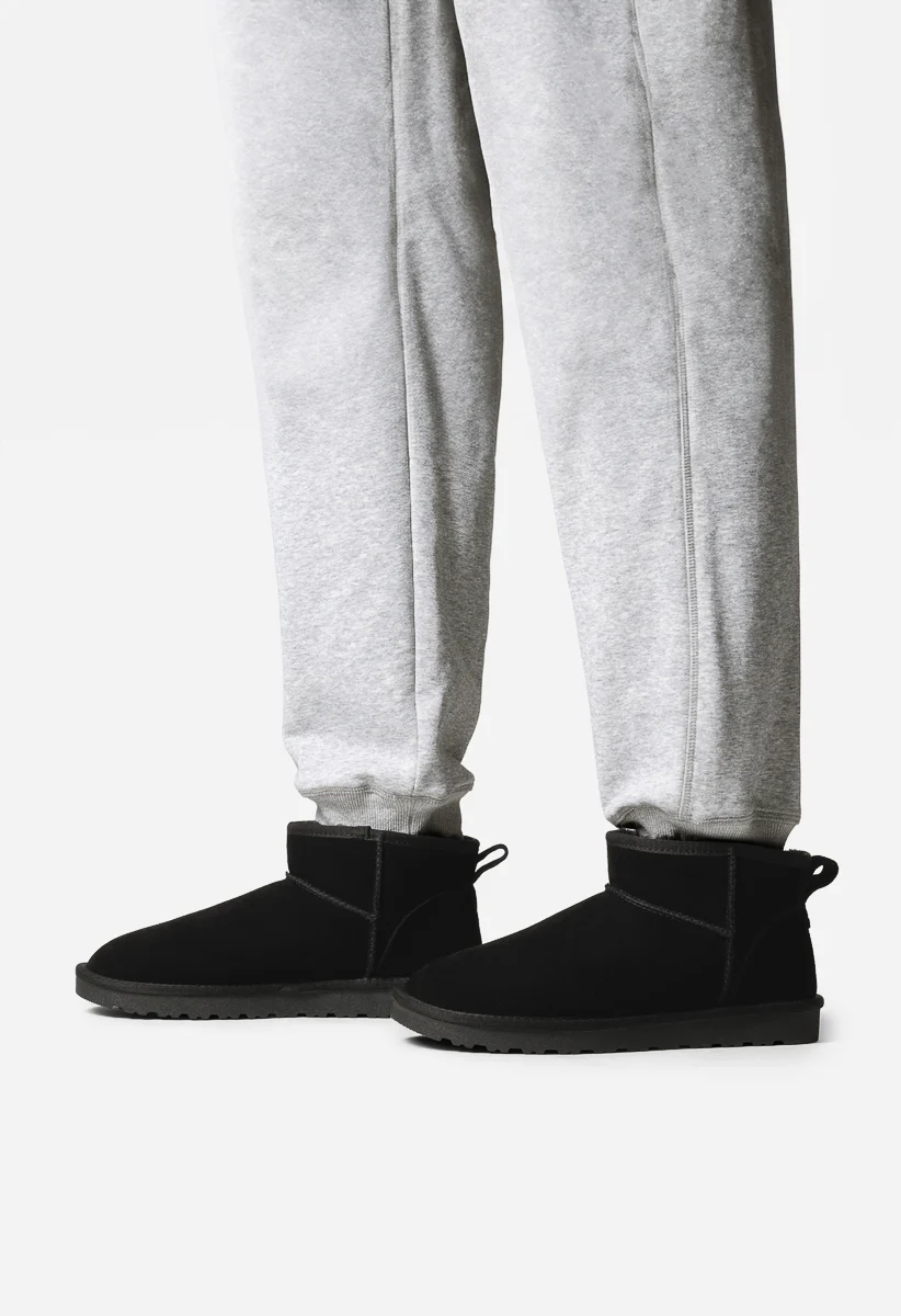 Men's Faux Fur Suede Snow Boots - Image 5