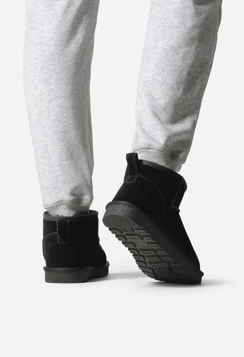 Men's Faux Fur Suede Snow Boots - Image 6