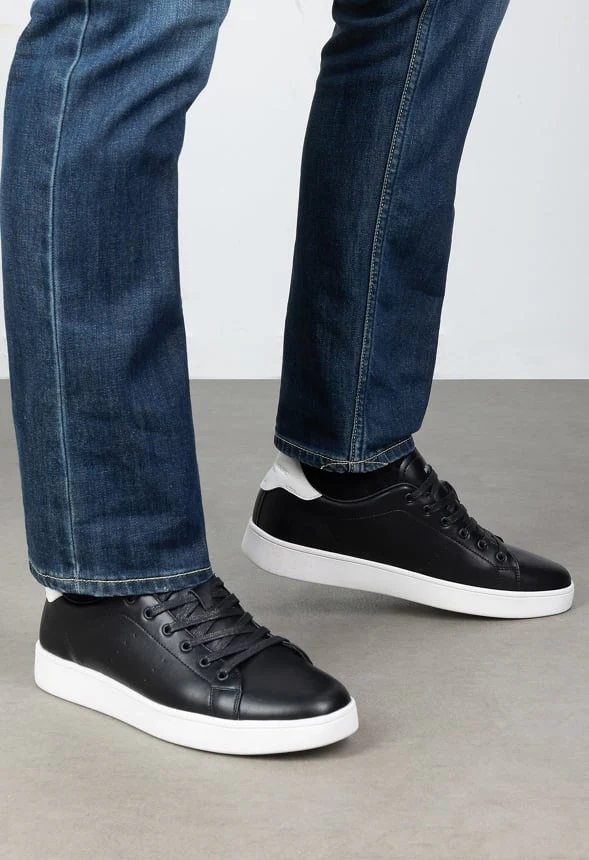 Men's Faux Leather Stylish Sneaker - Image 2