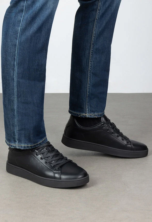 Men's Faux Leather Stylish Sneaker - Image 2