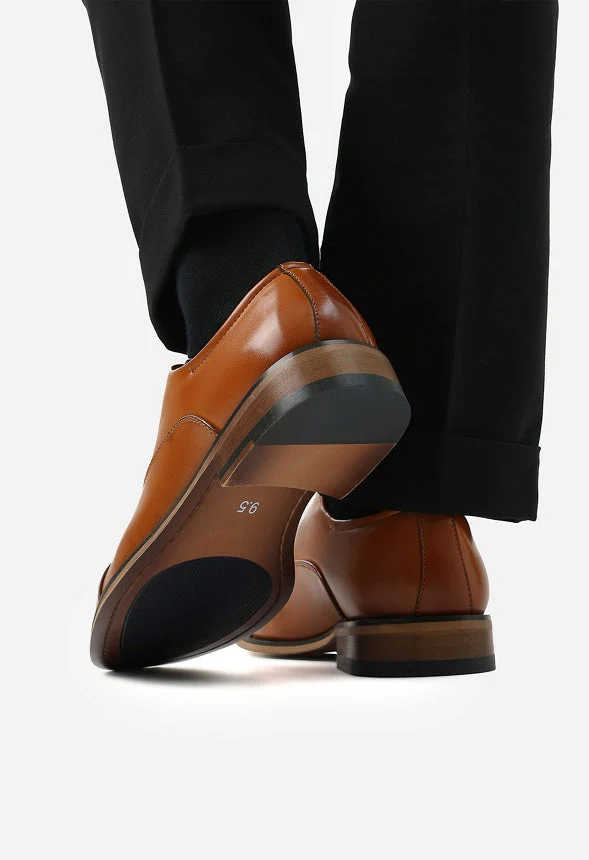 Men's Formal Cap Toe Oxford Shoes - Image 8