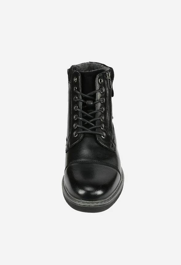 Men's Fur-Lined Oxford Dress Boot - Image 3