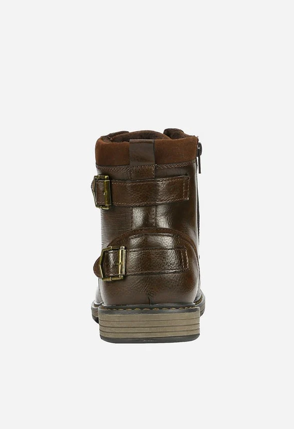 Men's Fur-Lined Oxford Dress Boot - Image 4