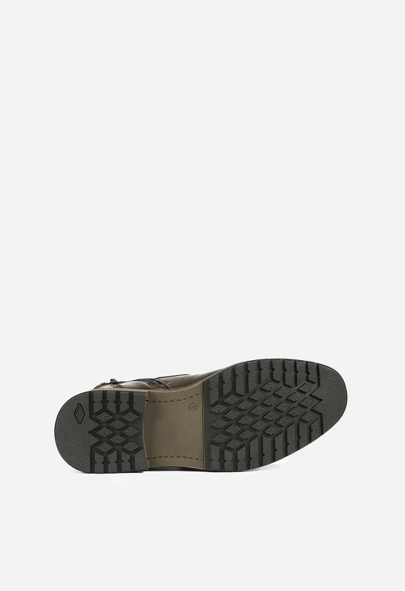 Men's Fur-Lined Oxford Dress Boot - Image 5