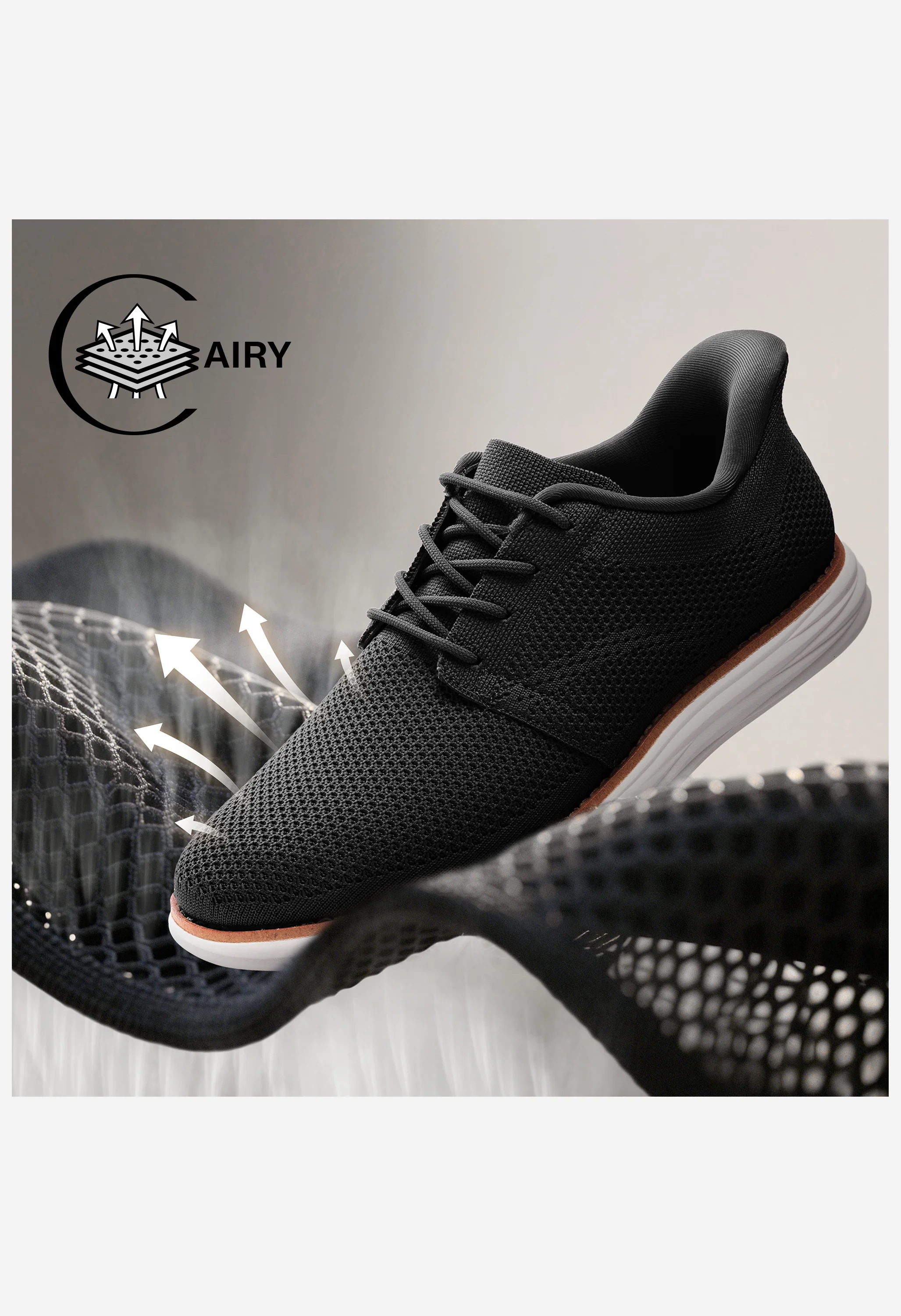Men's Lightweight Mesh Sneakers - Image 2