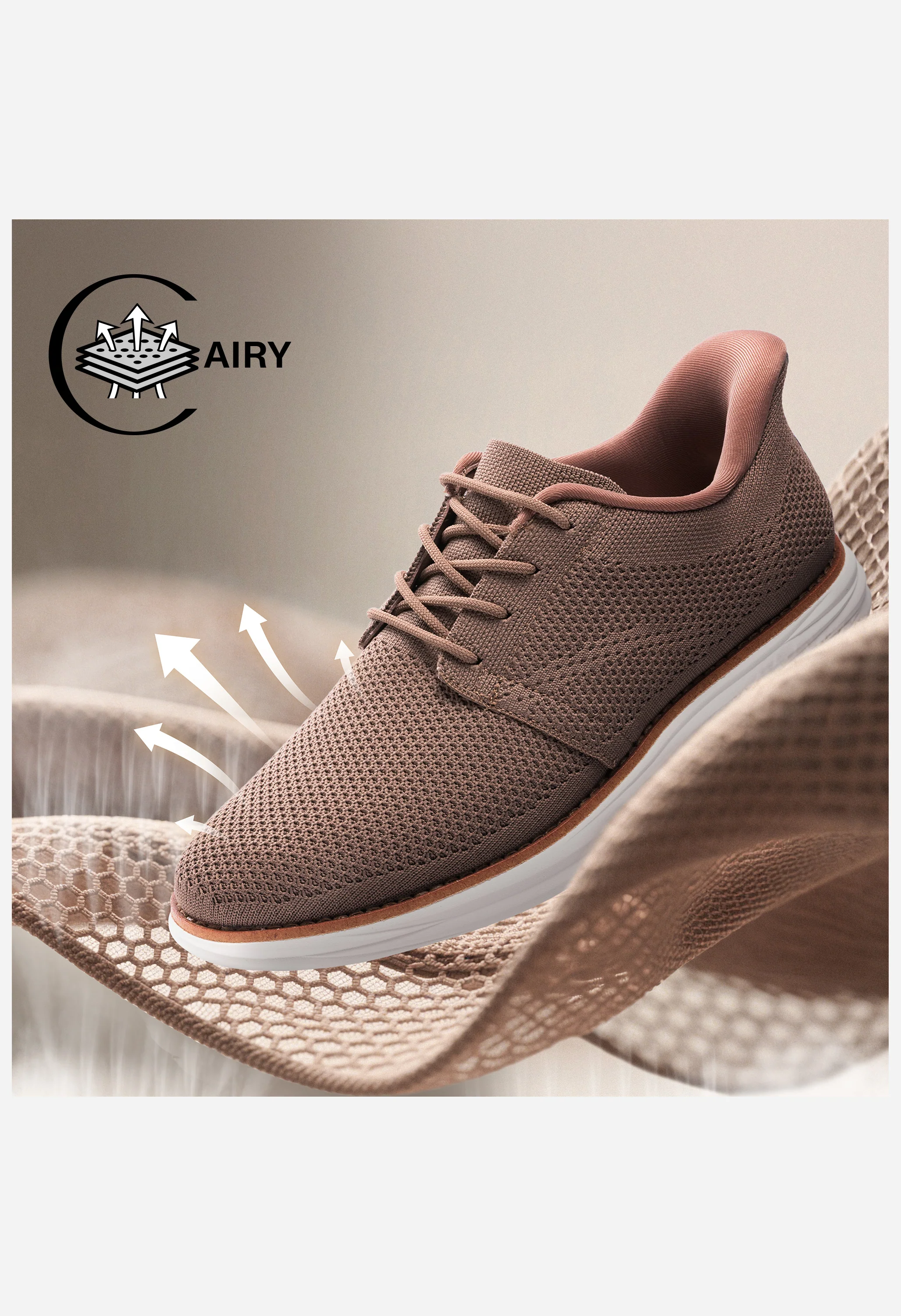 Men's Lightweight Mesh Sneakers - Image 2