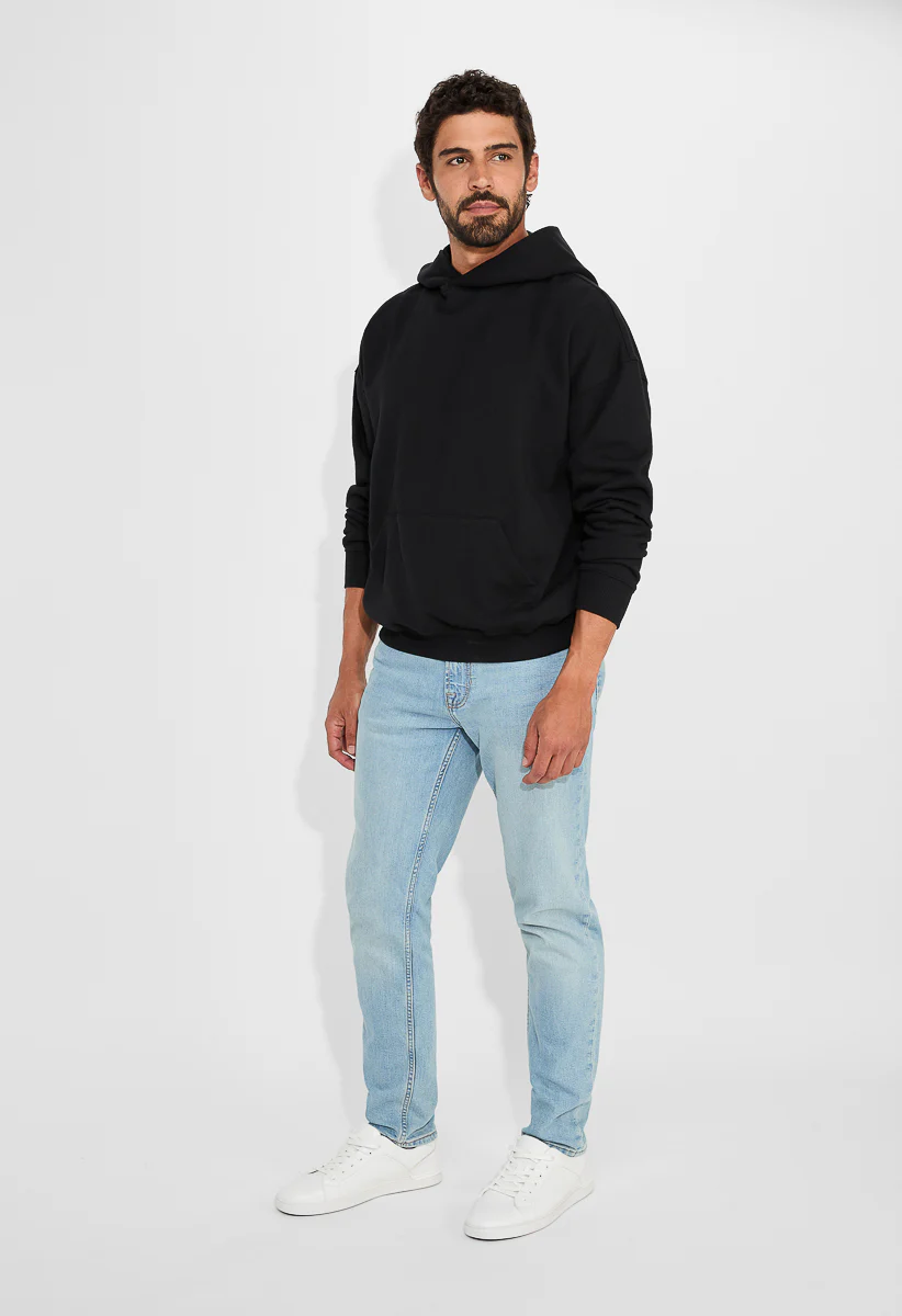 Men’s Heavyweight Cotton Terry Pullover Hoodie - Image 2