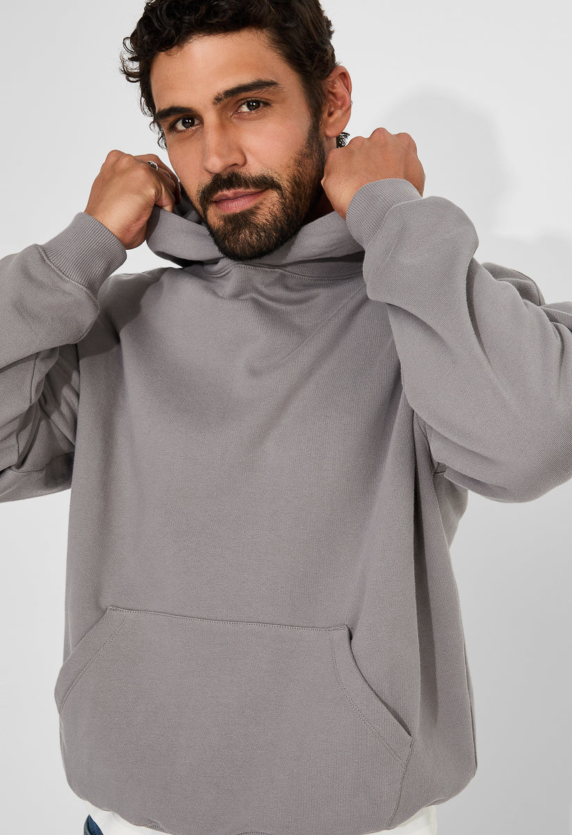 Men’s Heavyweight Cotton Terry Pullover Hoodie - Image 4
