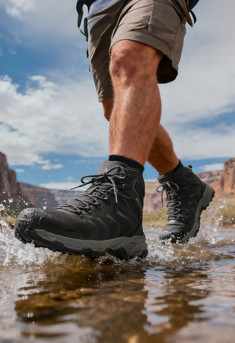 Men's High Top Waterproof Hiking Boots - Image 2