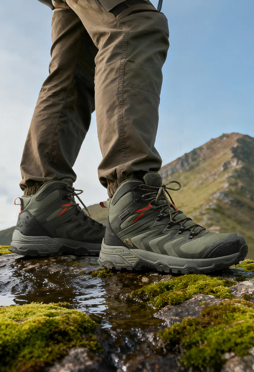Men's High Top Waterproof Hiking Boots - Image 2