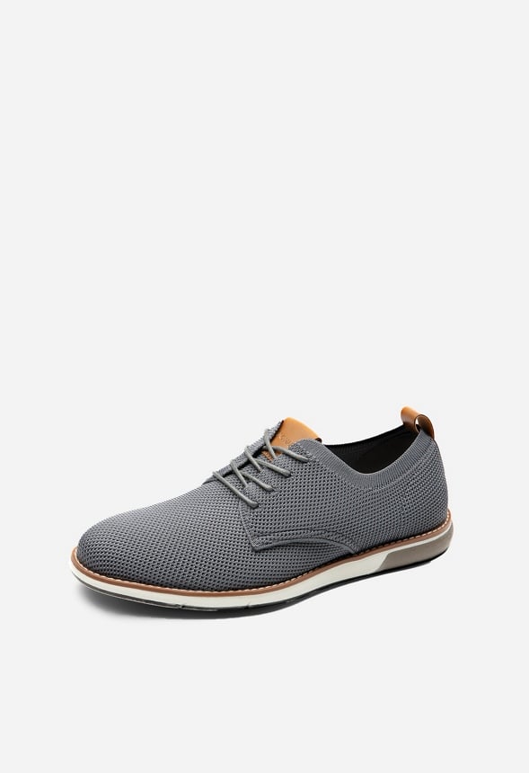 Men's Knitted Oxford Casual Dress Shoe - Image 2