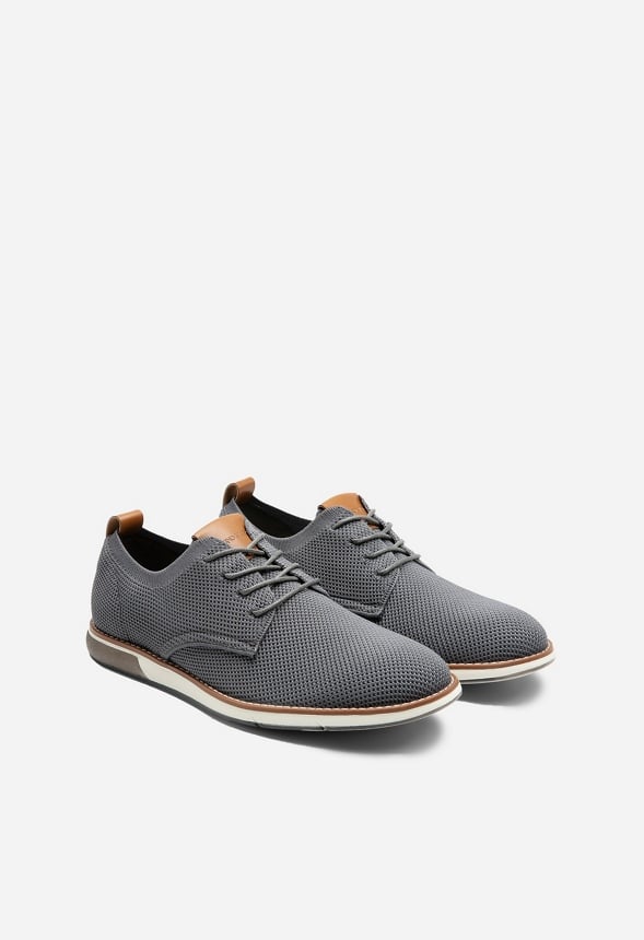 Men's Knitted Oxford Casual Dress Shoe - Image 4
