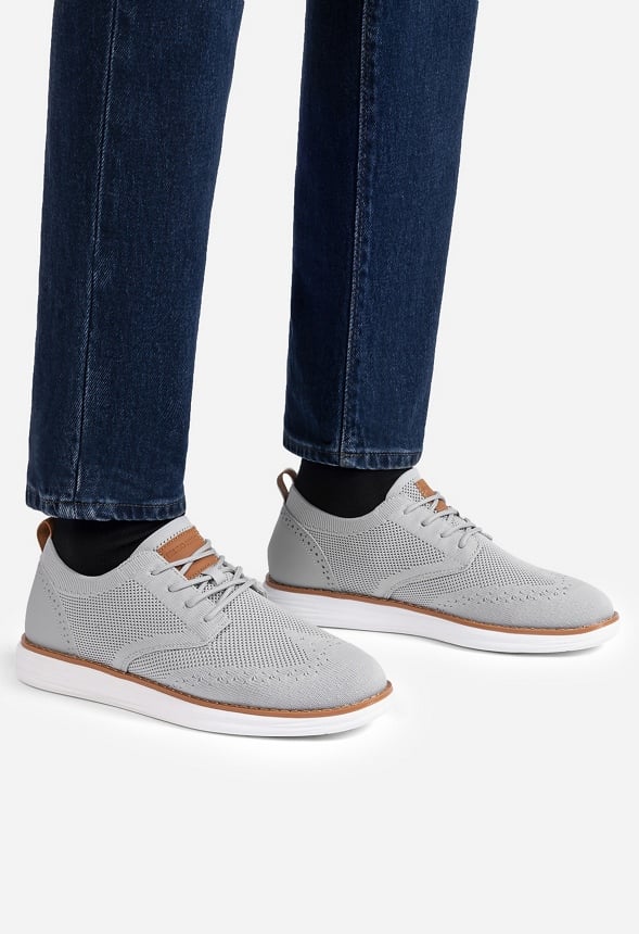 Men's Knitted Wingtip Oxford - Image 10