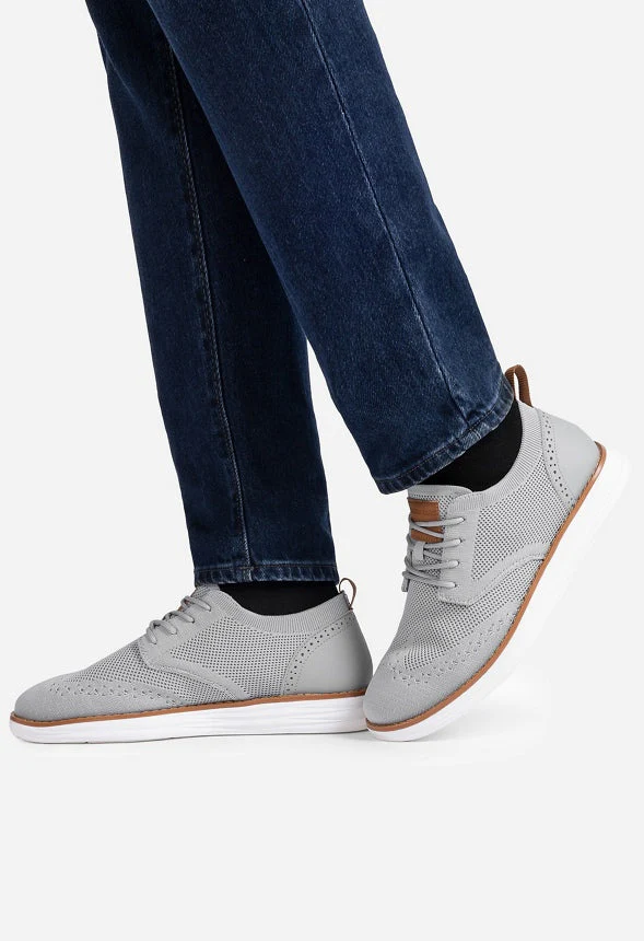 Men's Knitted Wingtip Oxford - Image 8