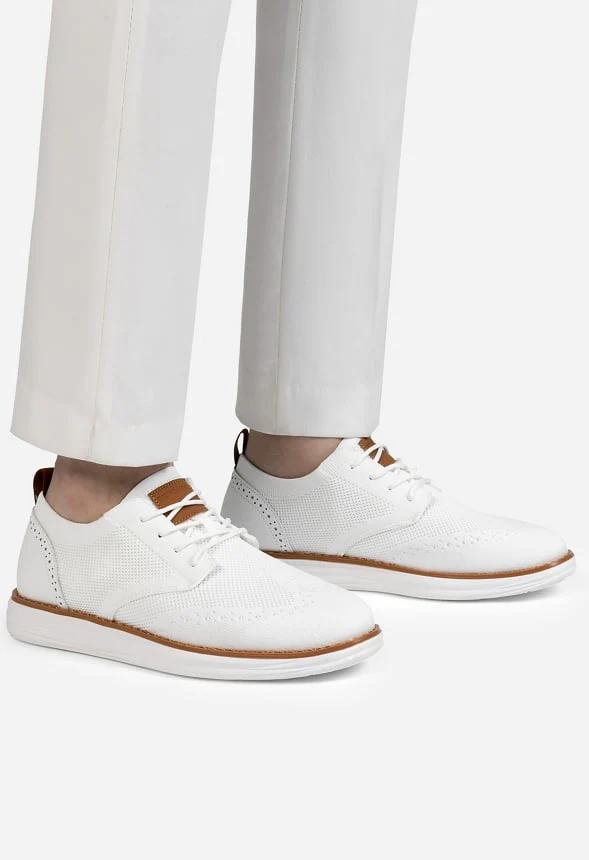 Men's Knitted Wingtip Oxford - Image 2