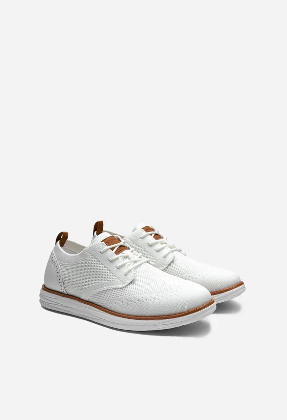 Men's Knitted Wingtip Oxford - Image 4