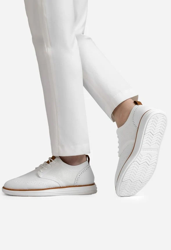 Men's Knitted Wingtip Oxford - Image 7