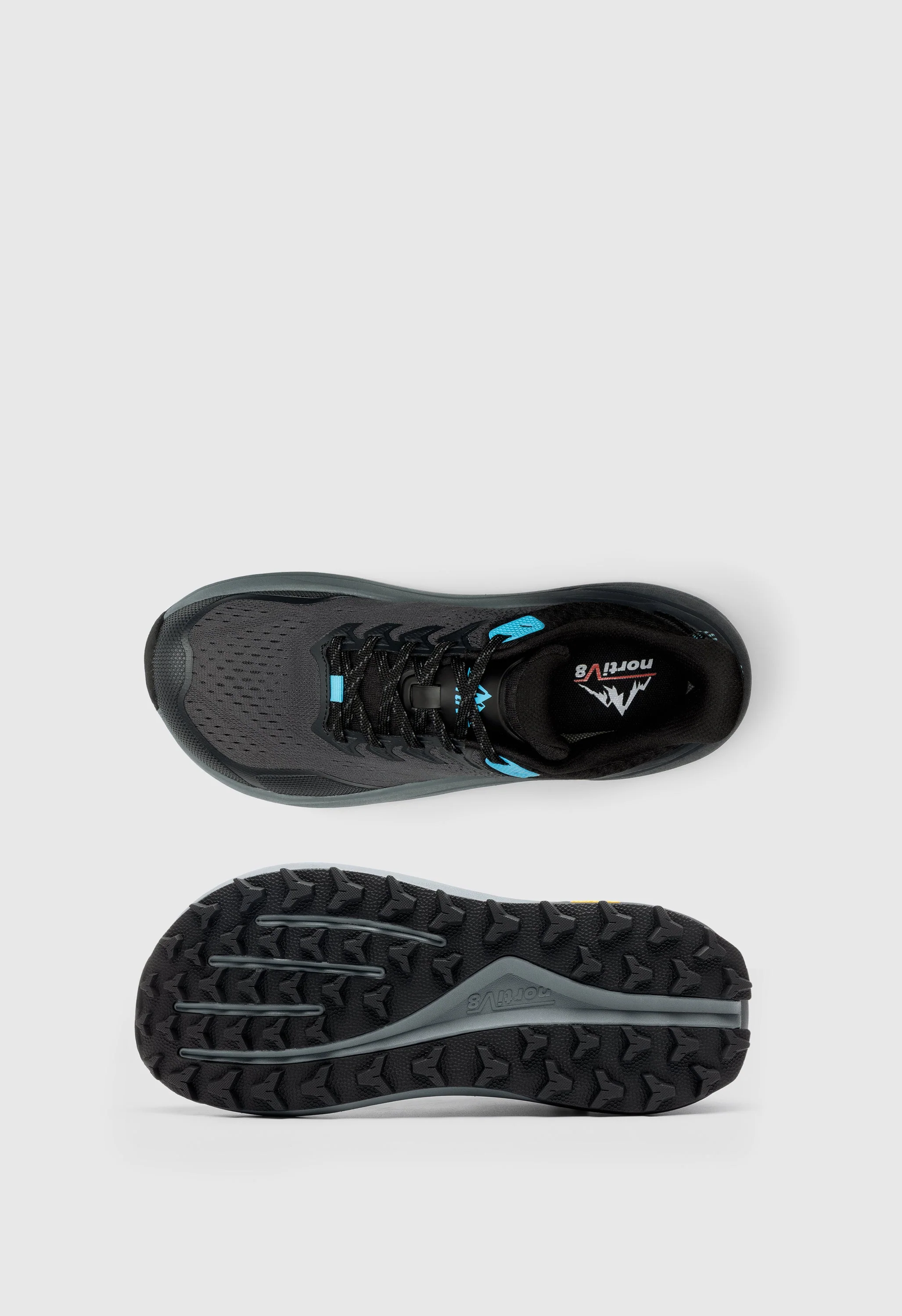 Men's Mesh Wide Toe Flat Trail Running Shoes - Image 7