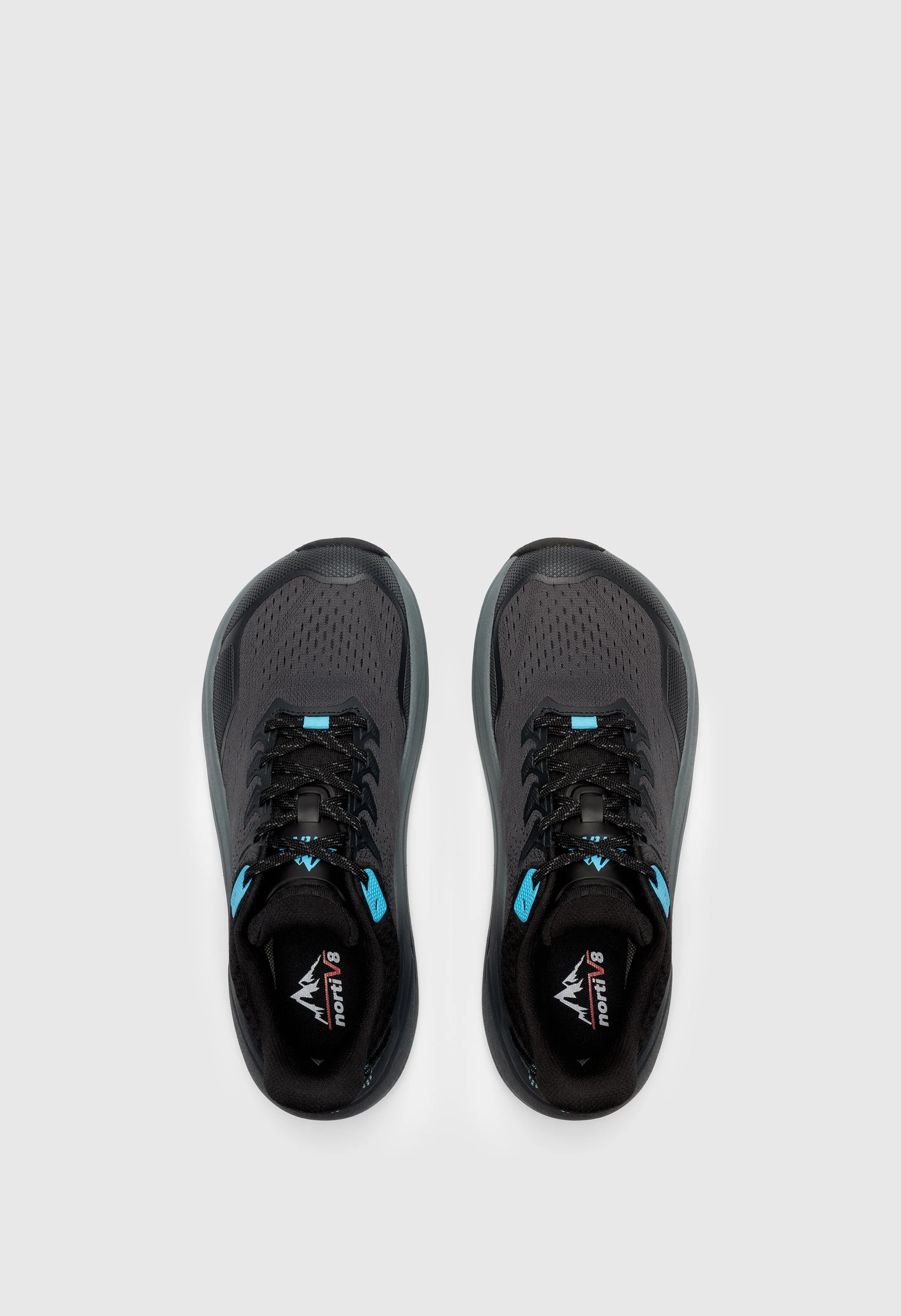 Men's Mesh Wide Toe Flat Trail Running Shoes - Image 8
