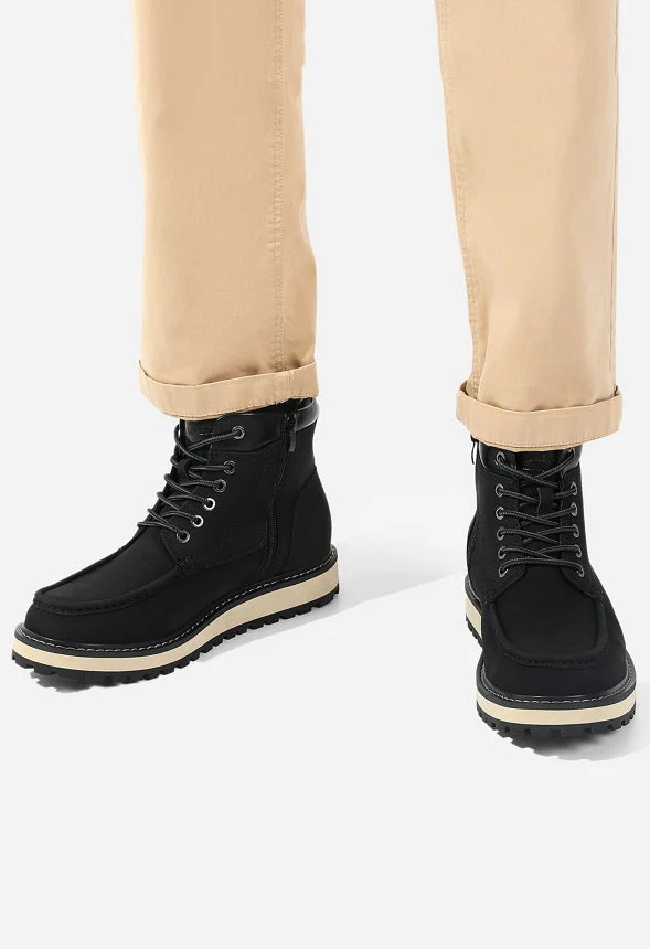 Men's Leather Fashion Boot - Image 2