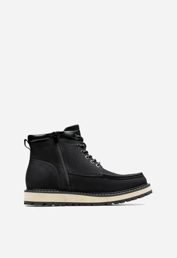Men's Leather Fashion Boot - Image 4