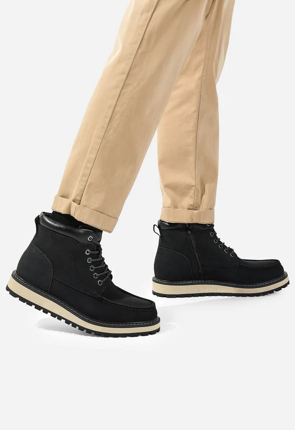 Men's Leather Fashion Boot - Image 7