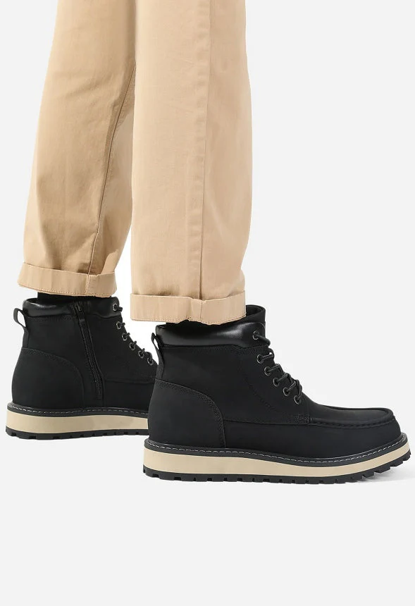 Men's Leather Fashion Boot - Image 8
