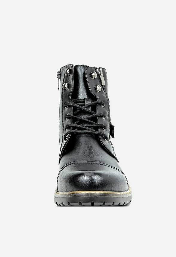 Men's Motorcycle Combat Boot - Image 4