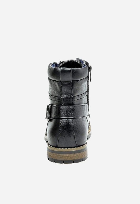 Men's Motorcycle Combat Boot - Image 5