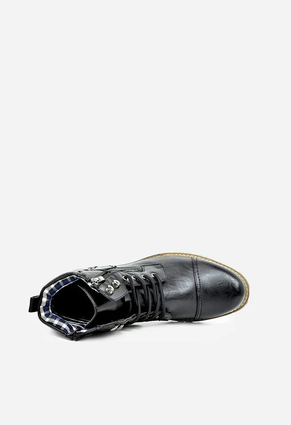 Men's Motorcycle Combat Boot - Image 6