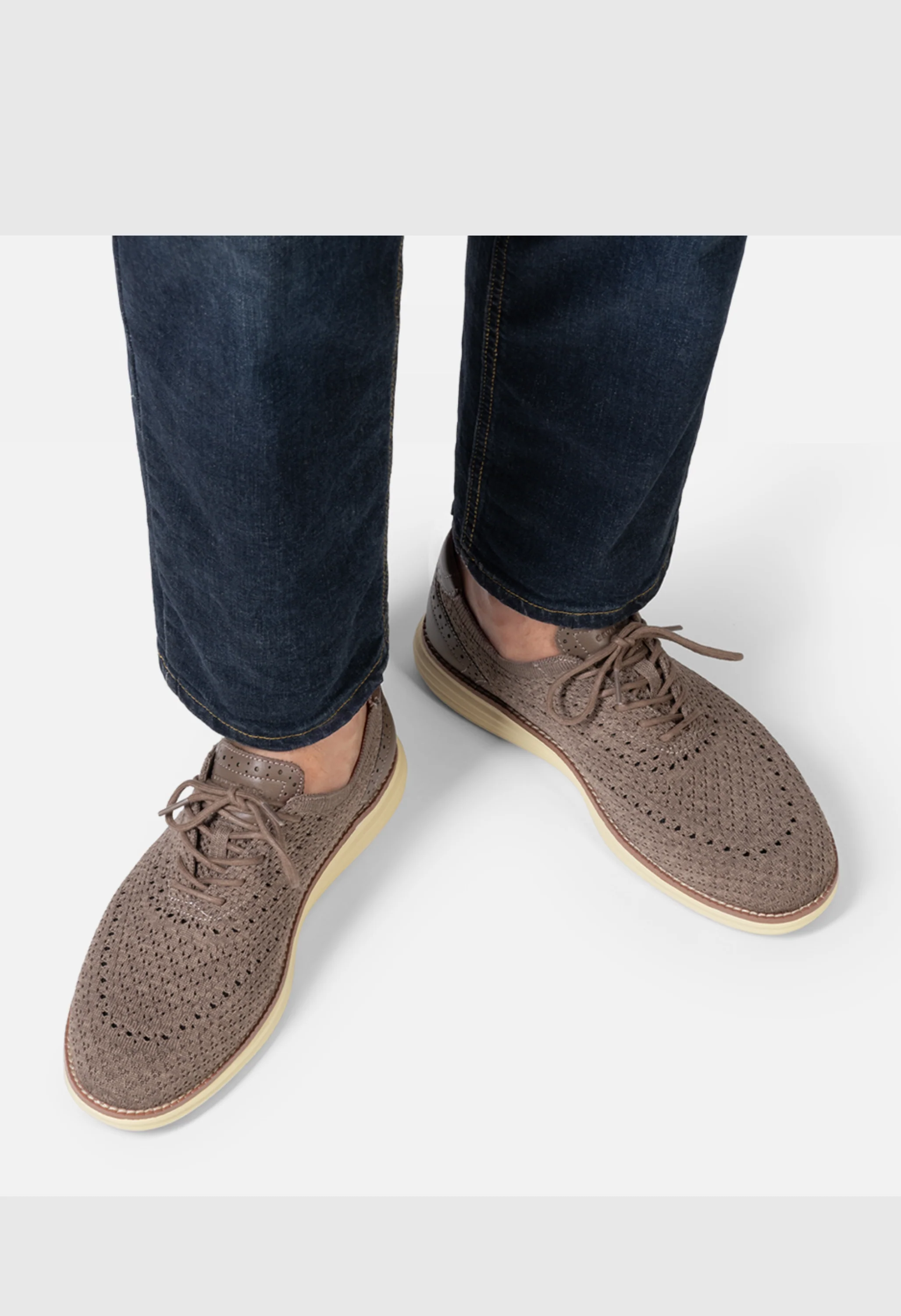 Men's Oxfords Classic Comfort Mesh Sneakers - Image 3